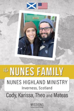 God's Missional Heart, Guest Speaker Pastor Cody Nunes